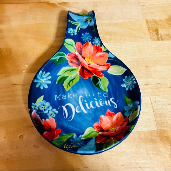 The Pioneer Woman Kitchen Bundle: Spatula, Spoon Rest, & 3 Small Condiment Bowls - Picture 6 of 12